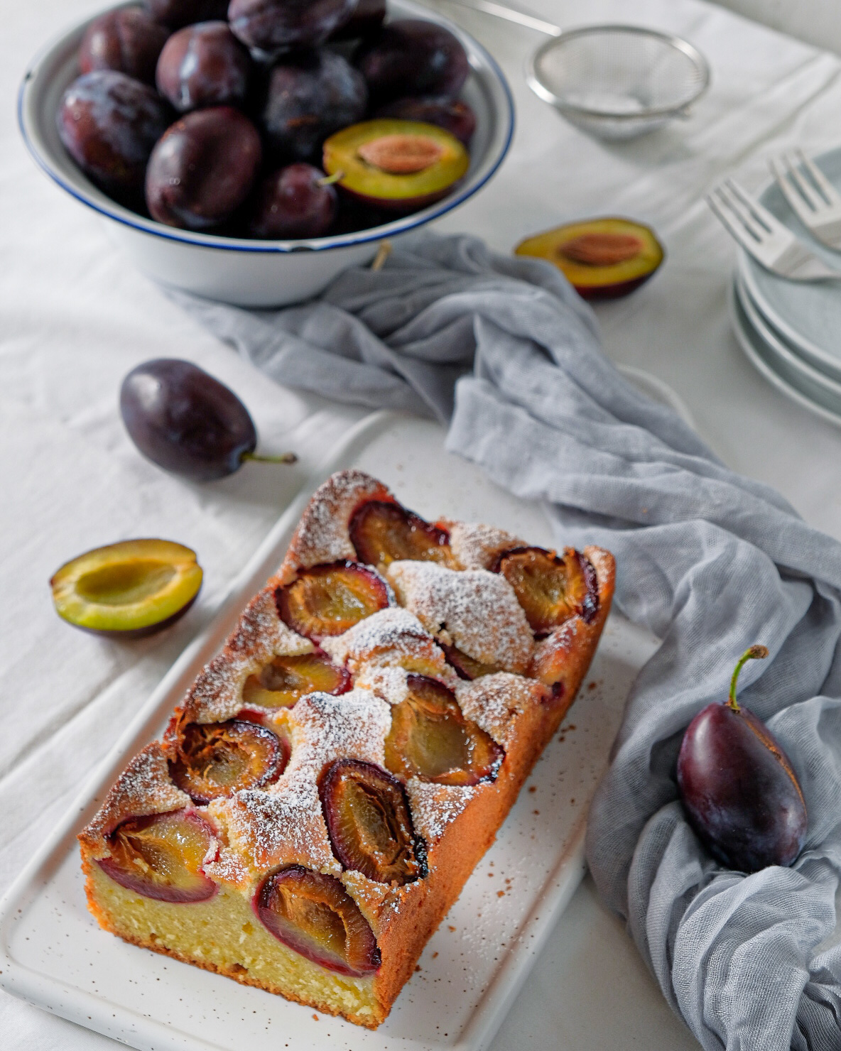 Plum cake